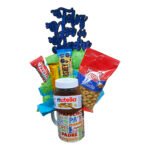 tazon  con chocolates,feliz Día papá