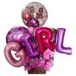 Arreglo de Globos de niña