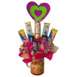 tazón con chocolates