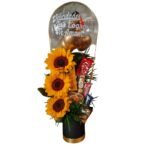 Arreglo de 3 girasoles