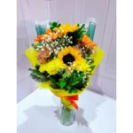 Arreglo  día de las madres girasol