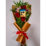 Arreglo rosas con hershey