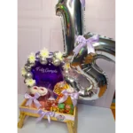 Desayuno 15 años con tarta