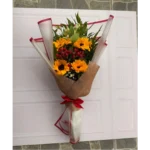 4 girasoles + Gipso